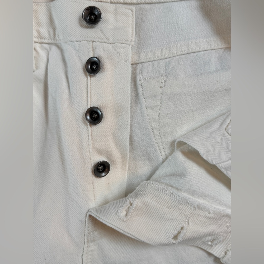 Todd Snyder White Slim Fit Jeans 5 Pocket 36 X 34 Selvedge NWT - Picture 8 of 10